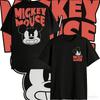 202526 Summer Disney Mickey Mouse Vintage 100 Cotton Printed Tshirt Unisex Breathable Streetwear Oversized Loose Stylish