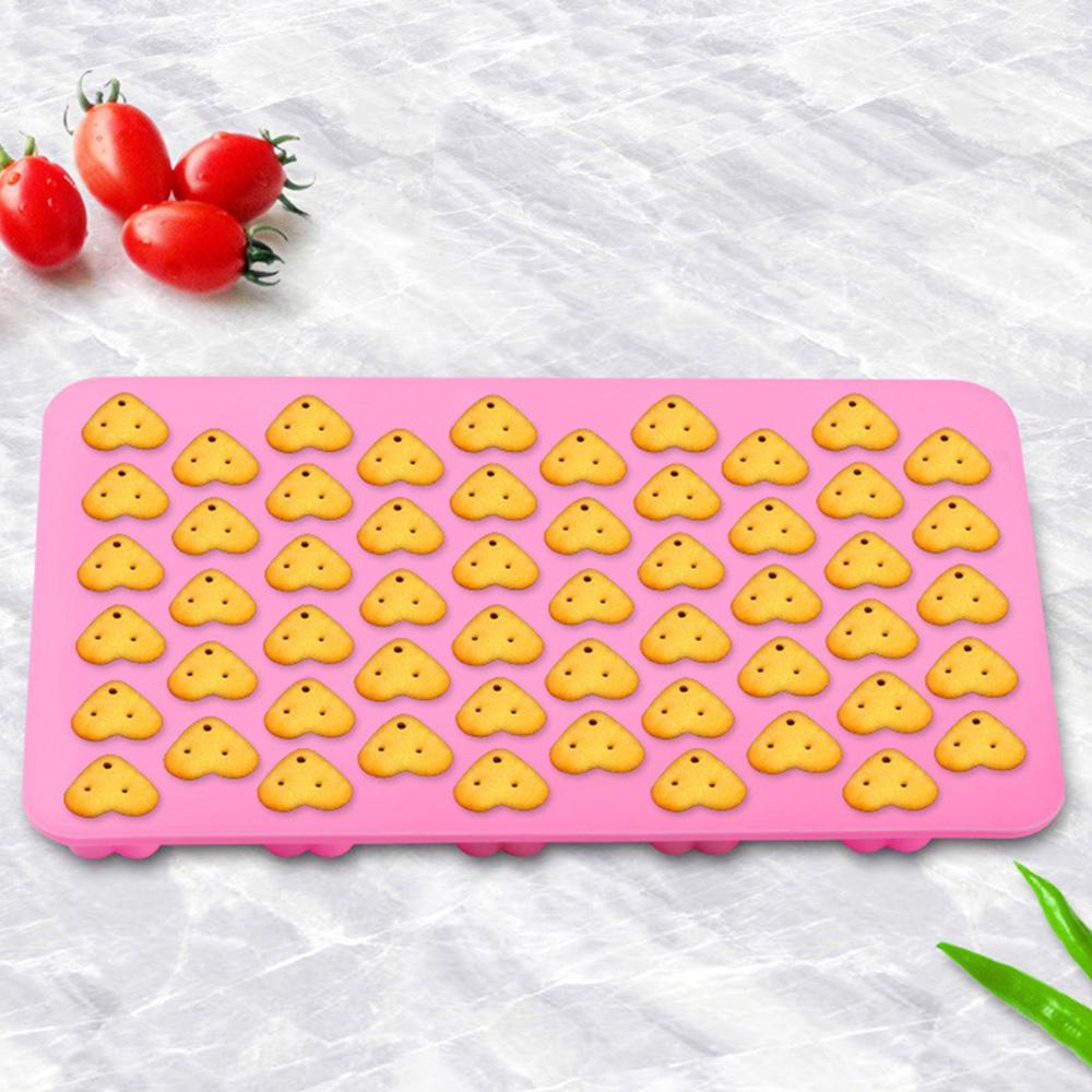 55 Grids Silicone Chocolate Mold Food Grade Small Love Heart Shape Cake Baking Mould Non-stick Candle Molds Fondant Candy Mold