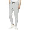 Nike Crew Air Heritage Solid Color Logo Embroidery Elastic Drawstring Cuffed Knit Joggers Unisex Joggers Gray BQ5546-063
