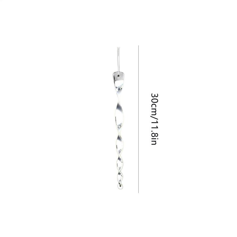 Reflective Scare Rods 10X Reflective Bird Control Spinner Decorative Glossy House Control Reflectors For Outside To Keep