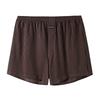 Men's Striped High-Waisted Pure Cotton Boxer Briefs Pajamas