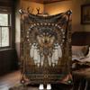 1pc Wolf Chief Blanket for Sofa Bed Soft and Light Bedding Ideal for Picnics, Ultra-Soft All-Season Throw for Outdoor Travel - Christmas-c0803009