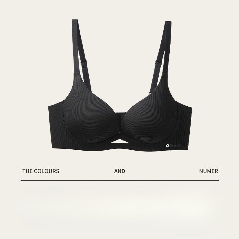 Ladies Summer New Style Small Breast Gathers No Mark Comfortable Collect Pair of Breast Prevent Droop Underwear