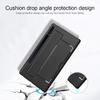 For Samsung Galaxy Tab S7+ Case PU Leather Coated PC Tablet Cover with Back Kickstand