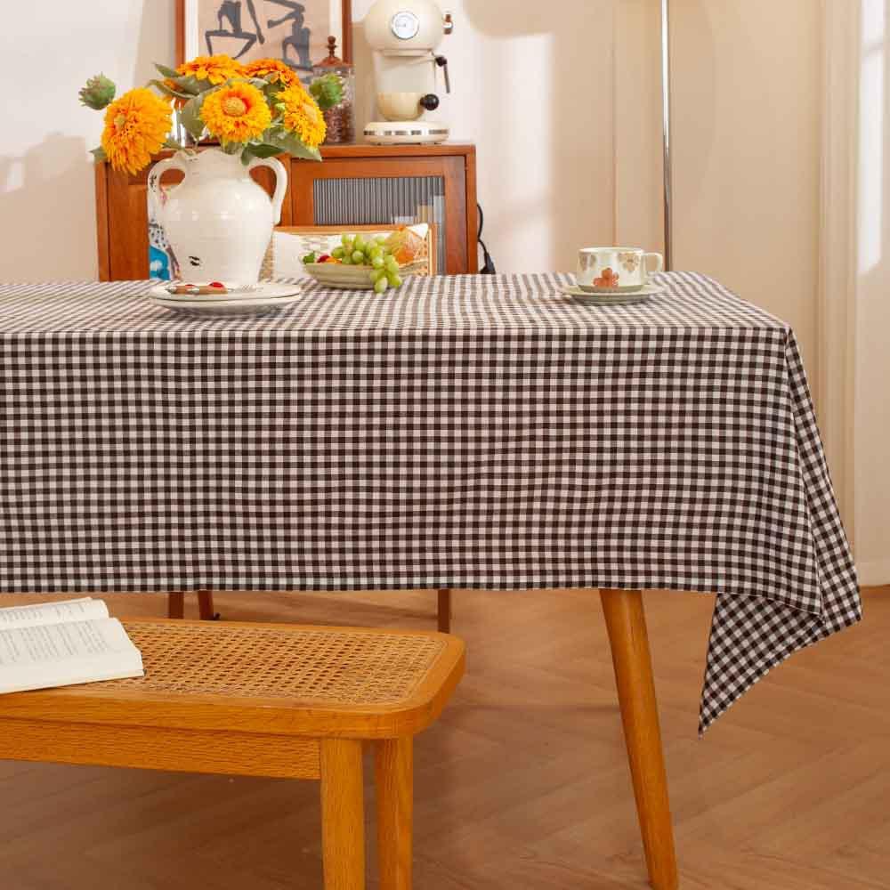 American Ins Small Plaid Tablecloth Coffee Table Cloth Tablecloth Table Picnic Cloth Pastoral Hotel Photo Fabric Manufacturer