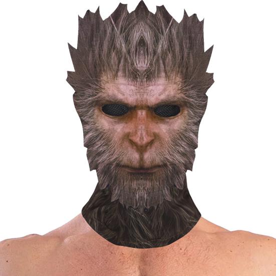 

Маска для косплея Monkey King Hood Masque для взрослых, вдохновленная игрой, полнолицевая маска для вечеринки-косплея