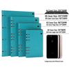 Retro Leather Loose-Leaf Binder: Detachable Core Office Notebook with Multiple Specs