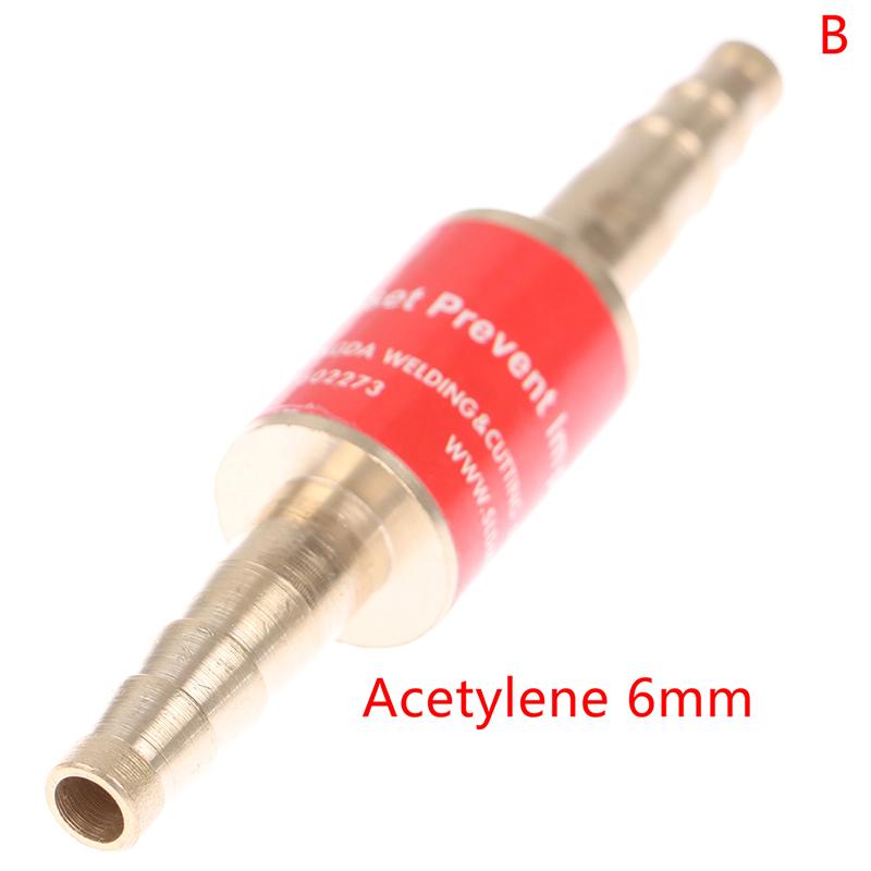 Pipe Flashback Arrestors Of Acetylene & Oxygen Fuel Check Safety Valve