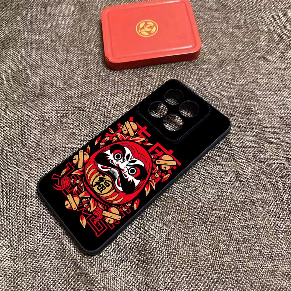 

Daruma Phone Case Silicone Case For Xiaomi POCO X5 X5PRO 5G Soft Fundas Poco X5 Pro 5G Case Poco M7 pro 5G
