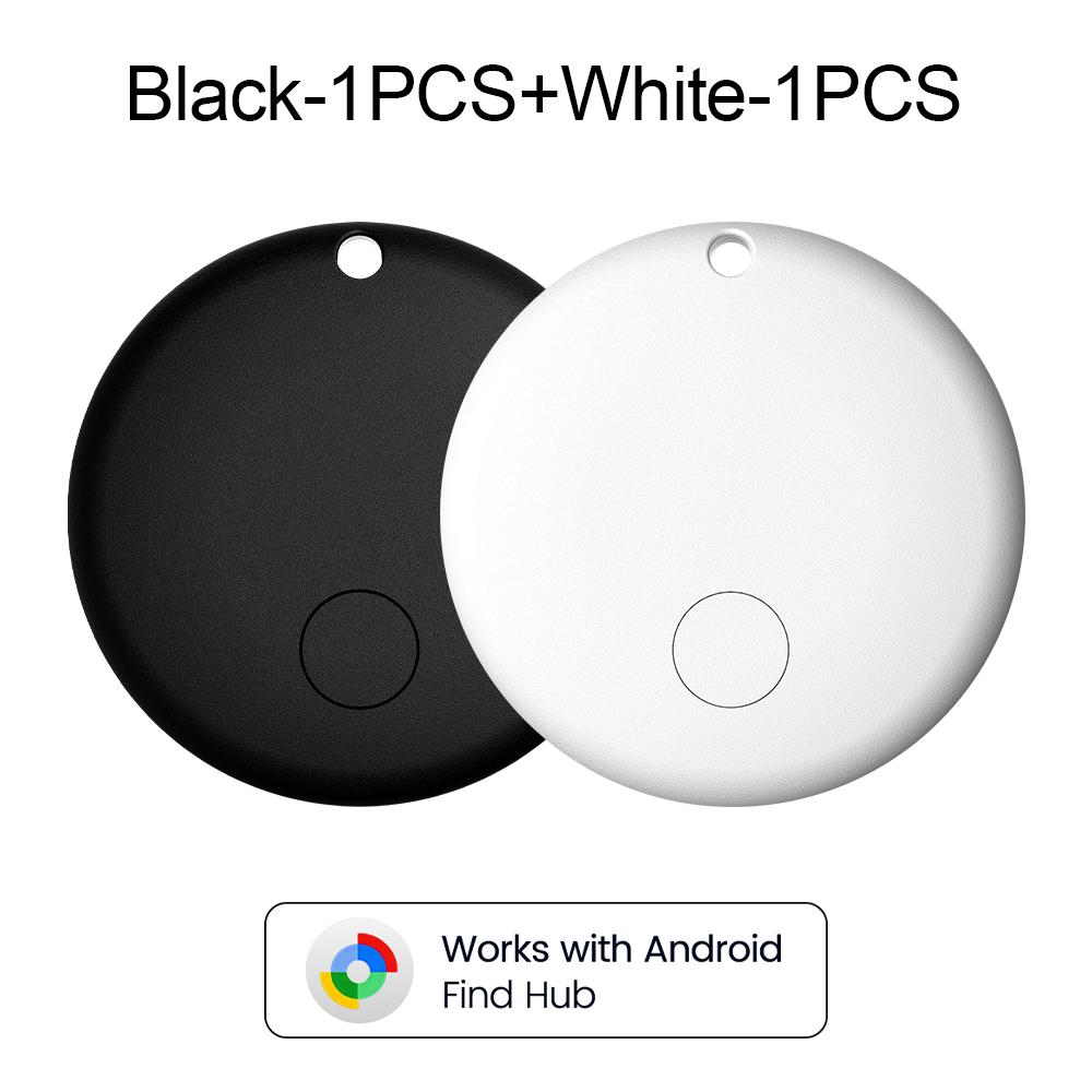 Android Smart Tag Anti-Lost GPS Tracker Bluetooth Locator Item Finder For Suitcase Keys Bag Toys Works With Google Find Hub