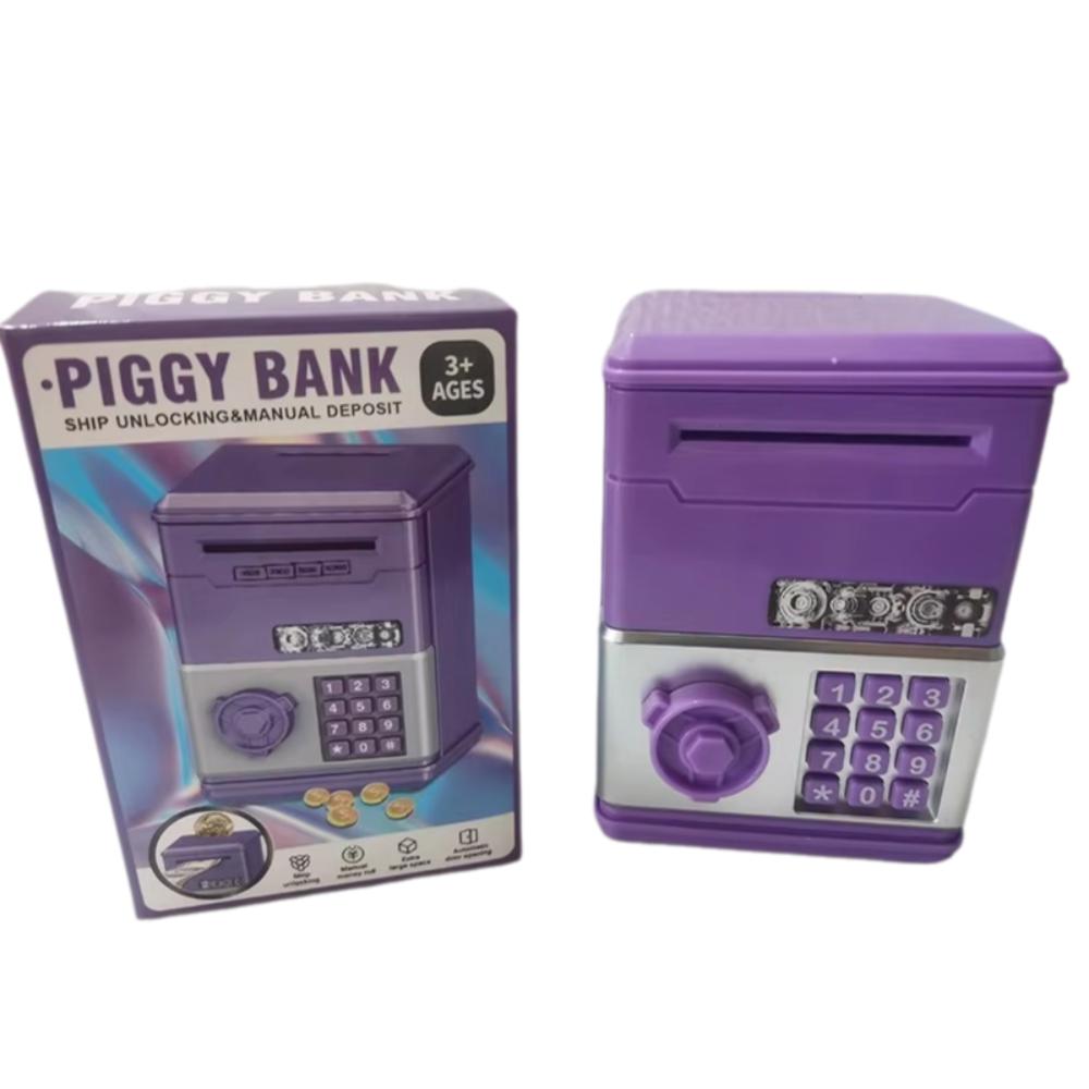 ATM Cash Saving Money Box Password Money Saving Bank New Children's Piggy Bank  Boys Girls