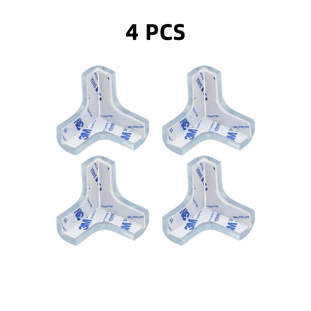 

Baby Safety Silicone Table Corner Protector Furniture Edge Protection Cover Transparent Children Anti Collision Edge Guards