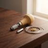 Wooden Comfort Shape Handle Pin Vises Gourd Lock Twist Drill Bits Jewelry Making Tool  Home Repairs
