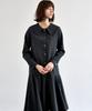 Mite Sailor Collor Flare Check Dress_Check