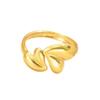 Stainless Steel Princess Style Heart Ring - Valentine's Day Gift for Women