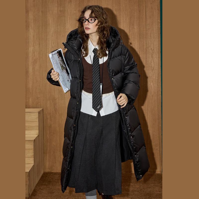 COOLHUT Women's Winter Long Puffer Down Jacket