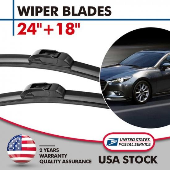 New Set Of 2 Direct Connect Wiper Blades One Size Of 24 &18 Front Left & Right