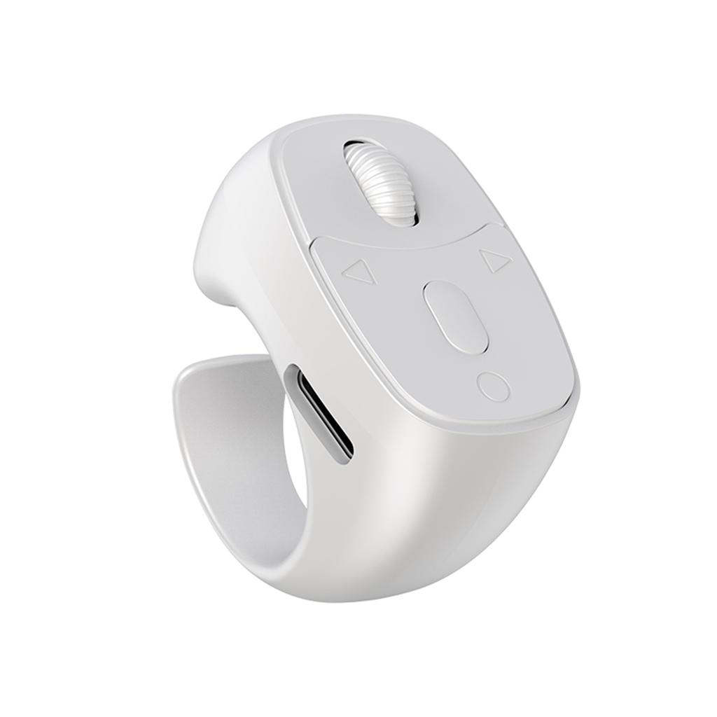Bluetooth-Compatible 5.3 Fingertip Ring Remote Control Remote Control Mouse Scrolling Ring Wireless Camera Shutter Selfie Button