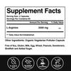 High-purity L-Arginine, 2000mg per serving, daily amino acid supplement for adults.