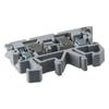 10pcs 6.3A Fuse Holder 500V Terminal Block Durable DIN Rail Mount
