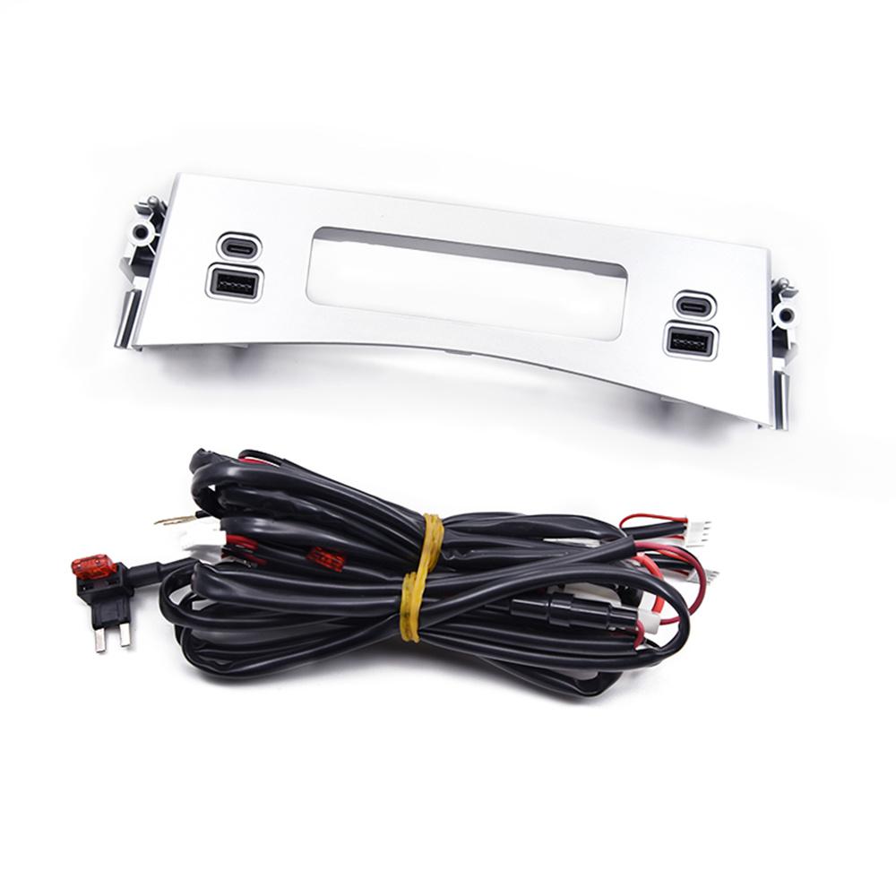A/C Lower Panel Moditifed USB Charging For Toyota Corolla 10-13 w/ Hole Version