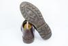 Disney Collaboration Mickey Pattern Donaldson Goodyear Welt Leather Saddle Shoes 24.0 Dark Brown(USED)