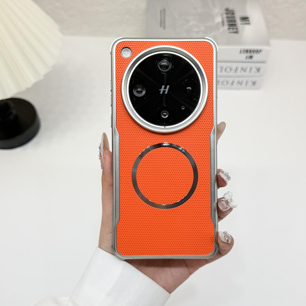 Etui Luksusowe Matowe PU Magnetyczne MagSafe Ochronne Tylne Pokrowiec Do OPPO Find X9 Ultra Find X9 X8 PRO X8S+ X7