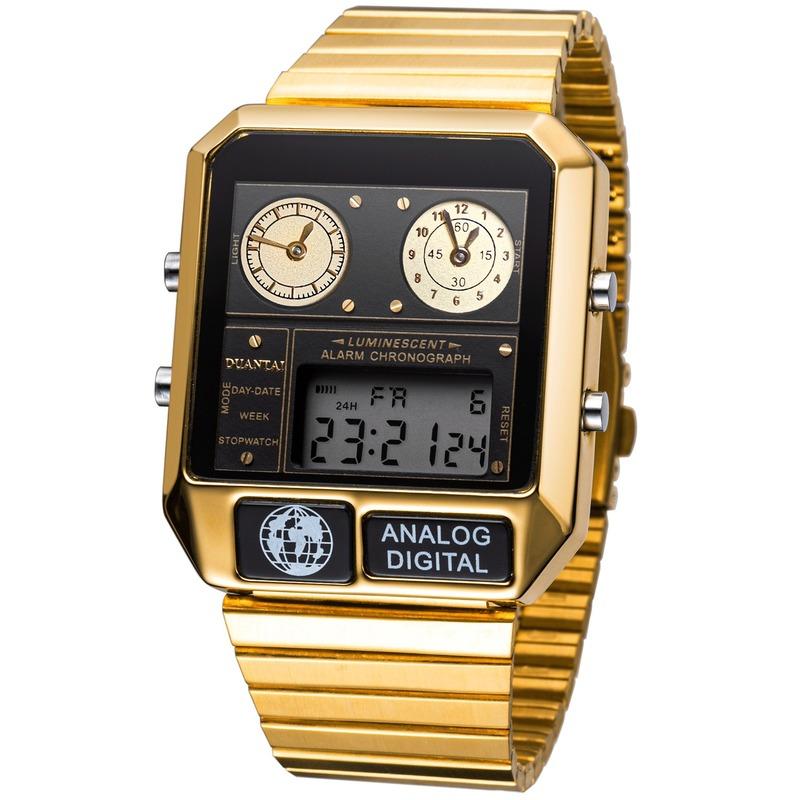 Lussuosi uomini sport orologi uomo moda digitale analogico LED orologi  quadri orologi da polso al quarzo relogio masculino acquista in modo  economico — spedizione gratuita, recensioni reali con foto — Joom