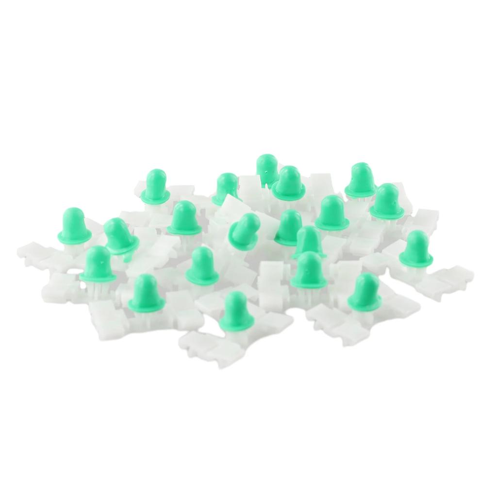 20PCS Door Fender Moulding Trim Clips 51131960054 For BMW E3/ E46 325/328/323/330 Car Nylon Moulding Trim Clips Auto Accessories