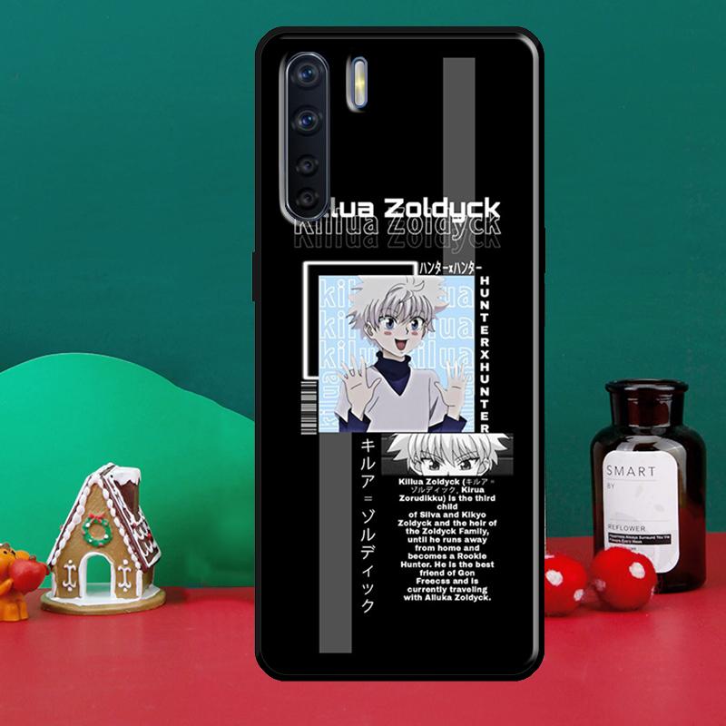 Hunter X Hunter Killua Case For OPPO A5 A9 A31 A53 2020 A53S A1K A3S A5S A15 A52 A72 A83 A91 A54 A74 A94 Coque