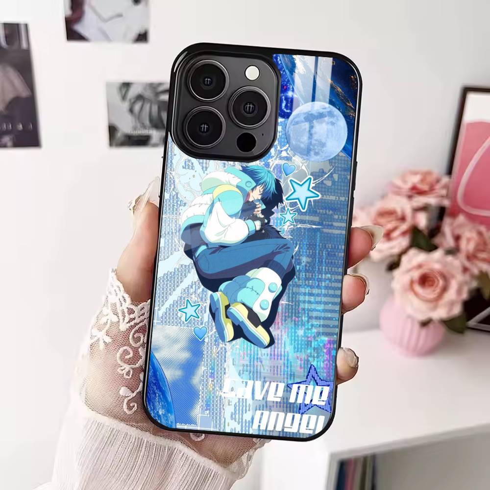 D-Dramatical Animer M-Murder Phone Case For iPhone 17 16 15 14 13 12  Pro Max Plus for Magsafe Mirror Wireless Magnetic Cover