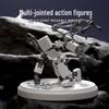 Lucky 13 Articulated 3D Printed Mini Action Figure with Personalized Joints