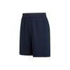 Armani Exchange SS24 Solid Logo Straight Leg Casual Shorts Men Shorts Navy 3DZSHH-ZJGGZ-15CX