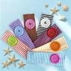 Summer Dopamine Large Button Stripe Headband  Ins Style Spicy Girl Y2K Hairband Sports Fitness Hair Band Hair Accessories