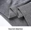 CARLI Men's Mock-Neck Faux-Layer Wool Blend Sweater