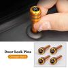 2/4pcs Aluminum Alloy Car Styling Door Security Lock Pins Rods Knobs for Citroen C3 C4 C5 Berlingo Aircross Auto Accessories HT6