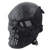 Airsoft Paintball Tactical Full Face Protection Skull Mask Safety CS War BB Game For Halloween