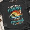 Kitesurfing T-Shirt, Ocean Sport Adventure Tee with Vibrant Design