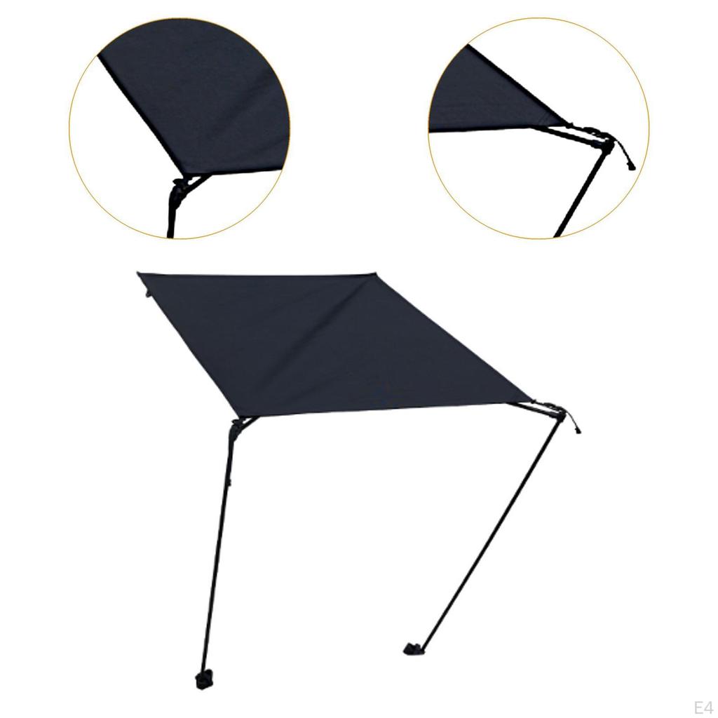 Campingstuhl Schatten Klappbar Einfach zu installierender tragbarer Unterschlupf für Reisen im Freien