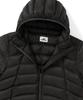 Sunlovetour Hooded Fly Light Down Jacket Charcoal