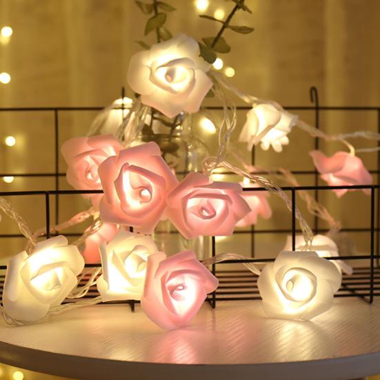 300cm String Light Decorative Battery Operated LED Rose Night Light