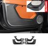 For Haval H9 MKII 2nd 2024-2025 Carbon Fiber Patterned Door Anti-kick Plate Scratch-resistant Automobile Modification Supplies
