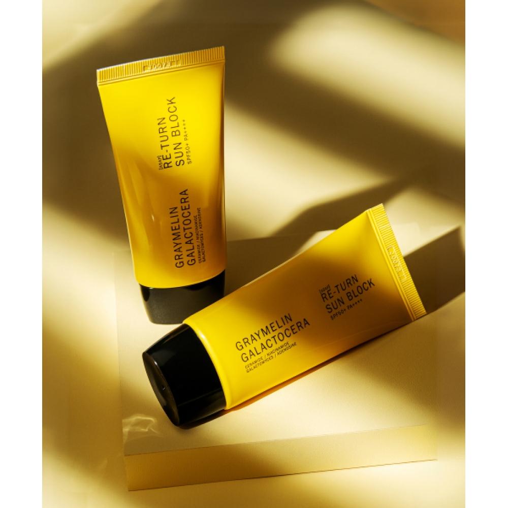 Greymelin [whitening Anti Wrinkle Function] Galactocera Return Sun Cream  Spf50+ Pa++++  50ml