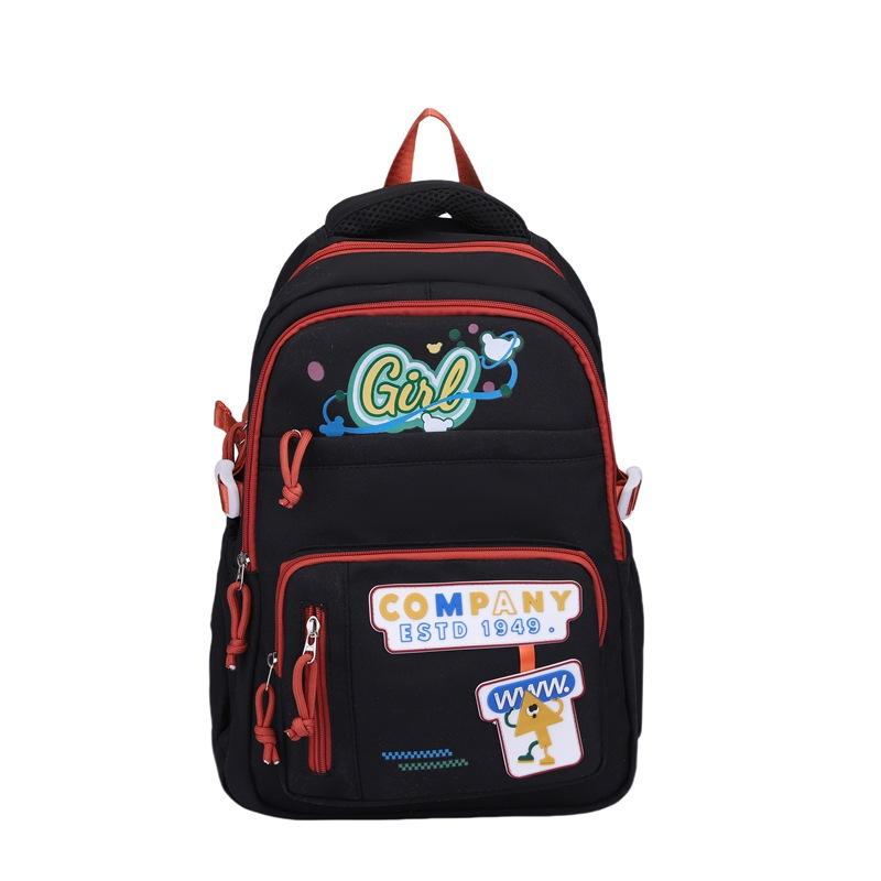 Fashion Elementary School Bag Girls Grades 3-6 Cute Burden Reduction Ridge Protection Lightweight Large Capacity Children's Backpack