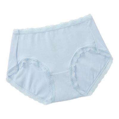 Aimer Women's Cotton Mid-Waist Lace Briefs