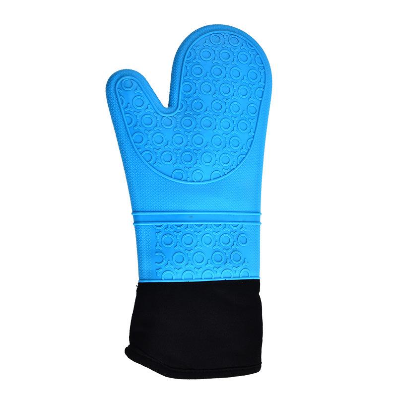 Silicone Heat-Resistant Non-Slip Oven Gloves for Kitchen Baking