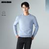 LILANZ Men's Pure Cotton Textured Crew Neck Knit Sweater
