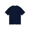 Letter Print Round Neck Pullover Short Sleeve T-Shirt Unisex Tops LE2402ST01NA