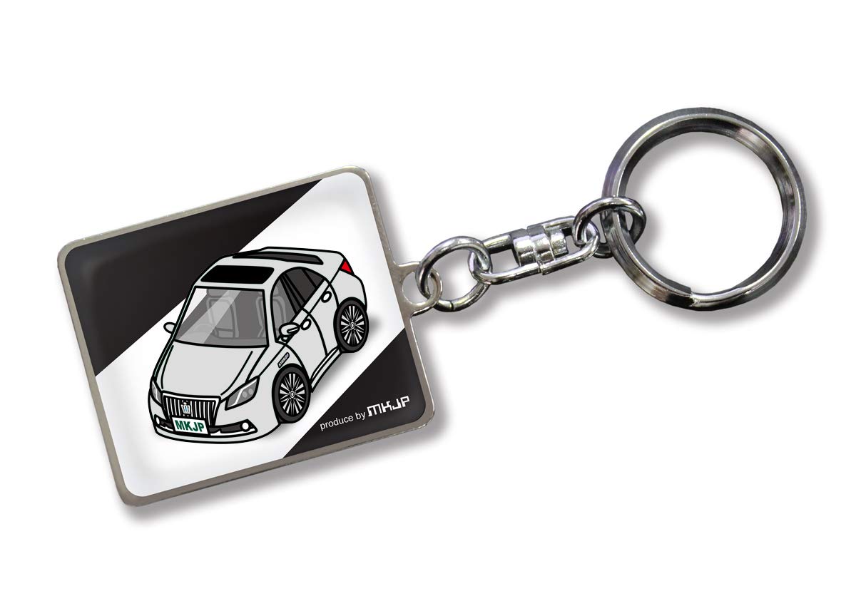 

Custom Keychain Toyota Crown Majesta AWS210 Base: Black, Silver серебряный