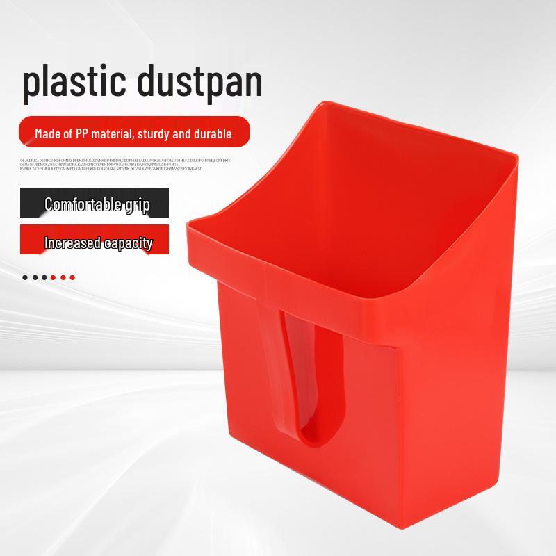 Multi-Purpose Plastic Handheld Dustpan, Scraper, Winnowing Basket, and Shovel with Handle